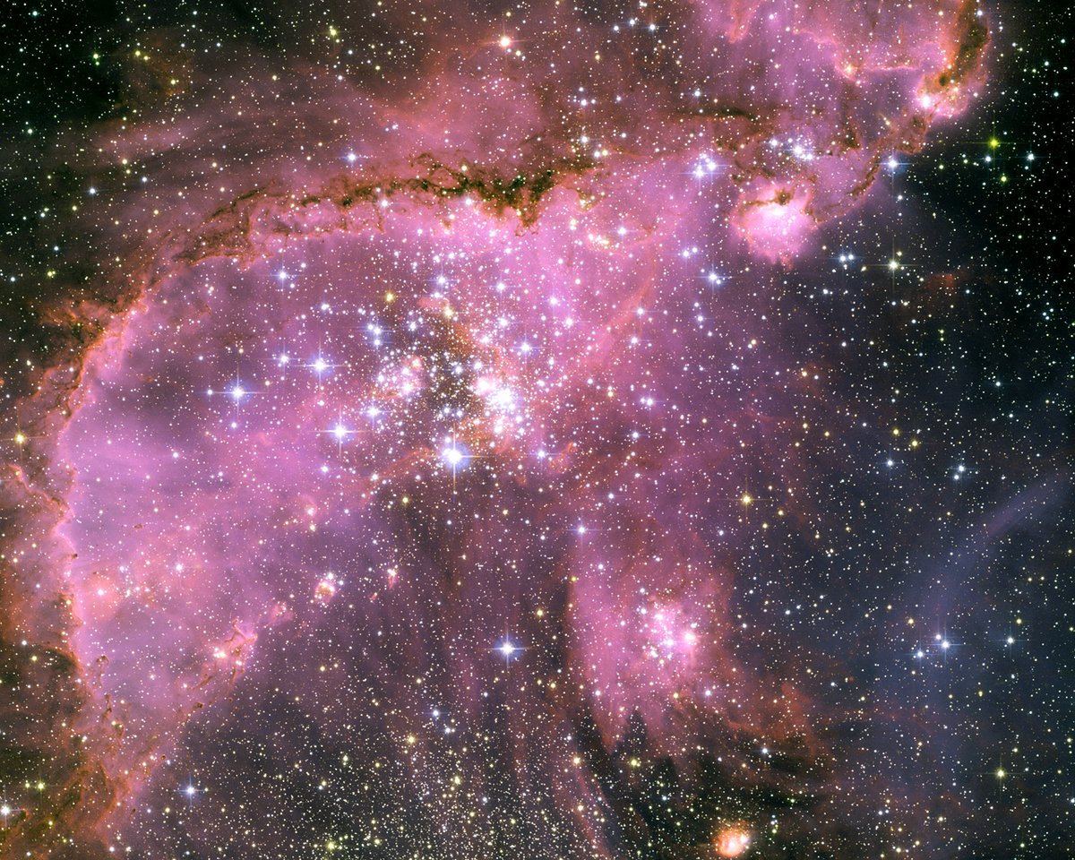 imagespace's tweet photo. The Birth of Stars, NGC 346. https://t.co/YQIan4XTj2