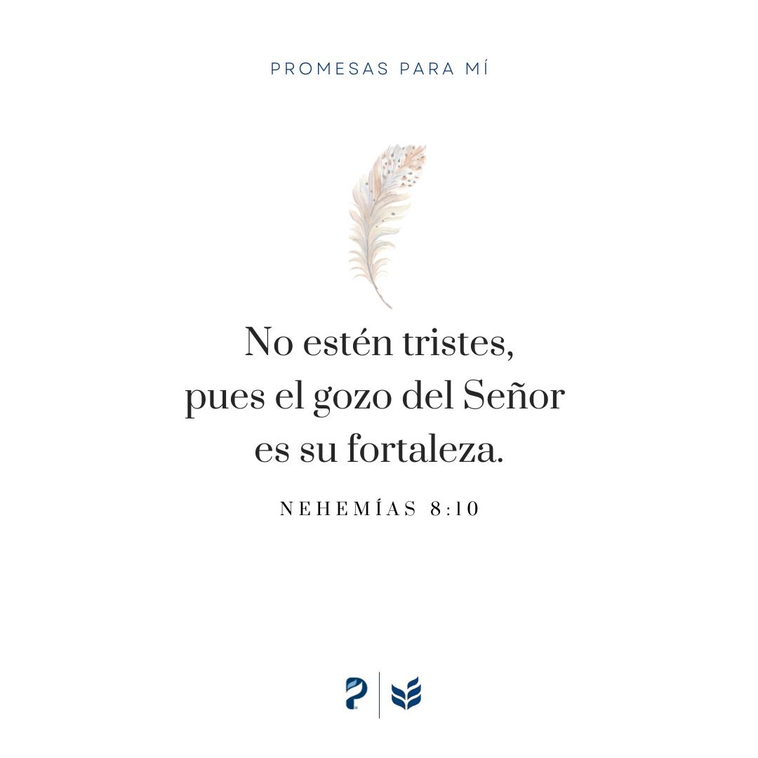 PromesasParaMi's tweet photo. Hoy es un día dedicado a nuestro Dios, así que no se pongan tristes. 🙂 ¡Alégrense, que Dios les dará fuerzas!

#promesasparahoy #promesasdeDios#bibliadepromesas #versículodehoy#promesasbiblicas https://t.co/TN2svDfKJU
