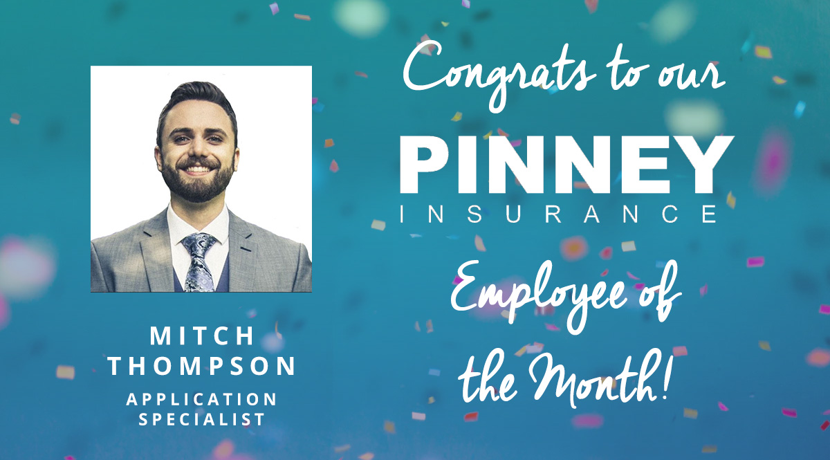 PinneyInsurance's tweet image. 🎉 Congrats to August's #EmployeeOfTheMonth, Mitch Thompson! Joshua said, "Mitch has gone above and beyond to find creative ways to make our process more effective and continue to improve app submission for our agents." Mitch, thank you - we so appreciate everything you do! 🏆