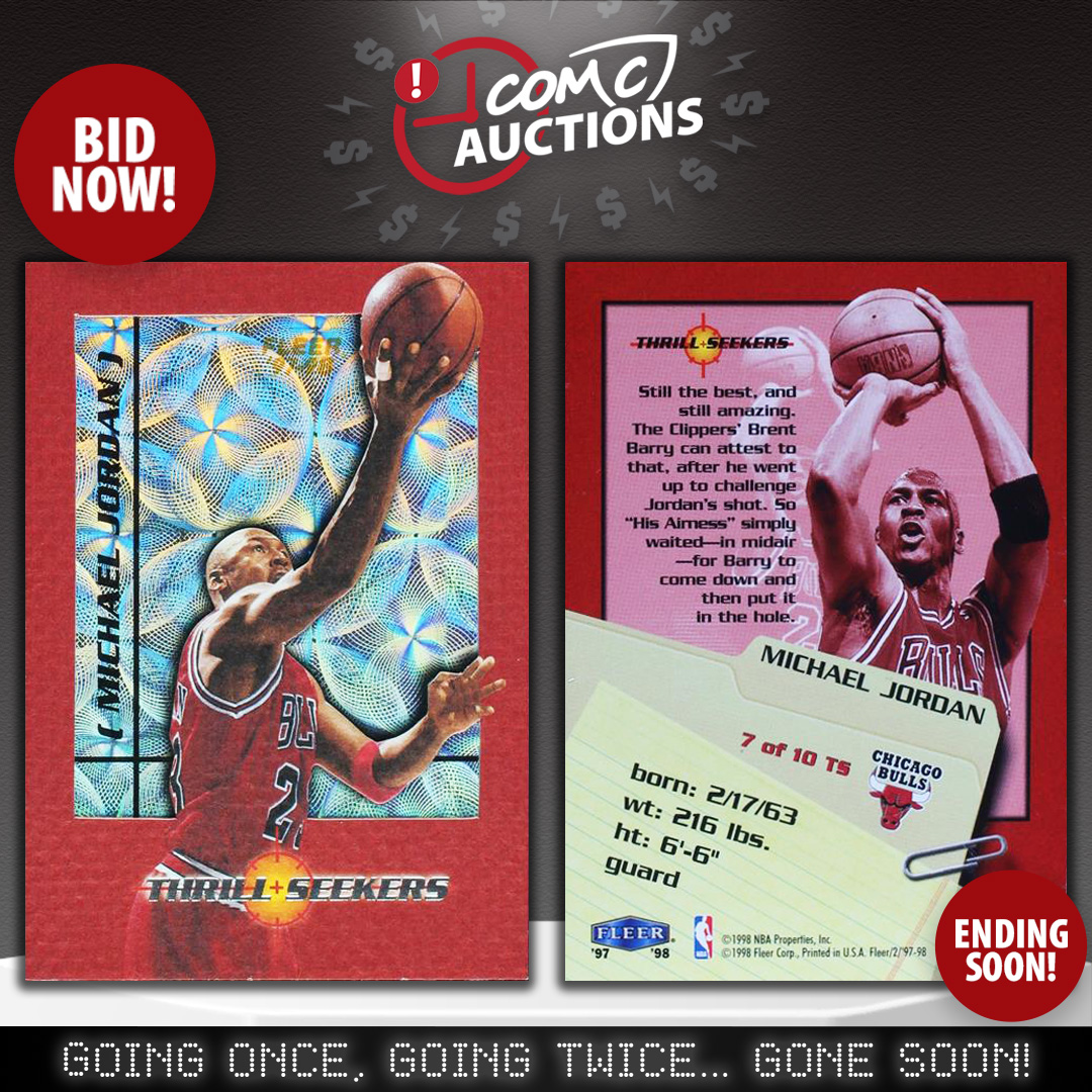 CheckOutMyCards's tweet photo. Check out a few of our favorite auctions ending this week on the COMC Auctions! COMC has something for every type of collector! https://t.co/yAW5AUFL0U
 
There is no better place to consign your trading cards.

#COMCAuctions https://t.co/TKgM3fMLL0