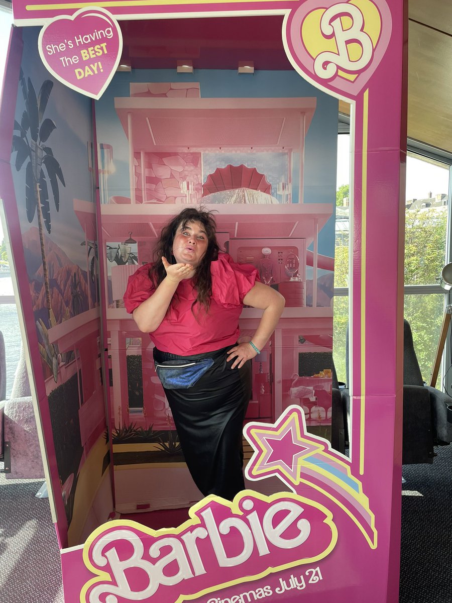 💙Natalia Alicia Mercedes Littlemore💙 (@tarlsynut) on Twitter photo Two Queen Barbies - saw many other Queen Barbies Performing on that big funny screen - yesterday! 💖💋💖
Thank you <a href="/davieswords/">Hannah Davies</a> - for such a wonderful time. & it was a bloOody hilarious film. 🤣 Alright Ken, chill ya horses down 😂
It’s Barbie’s TIME. Girls rule 🌈😍🌈 Two Queen Barbies - saw many other Queen Barbies Performing on that big funny screen - yesterday! 💖💋💖
Thank you <a href="/davieswords/">Hannah Davies</a> - for such a wonderful time. & it was a bloOody hilarious film. 🤣 Alright Ken, chill ya horses down 😂
It’s Barbie’s TIME. Girls rule 🌈😍🌈