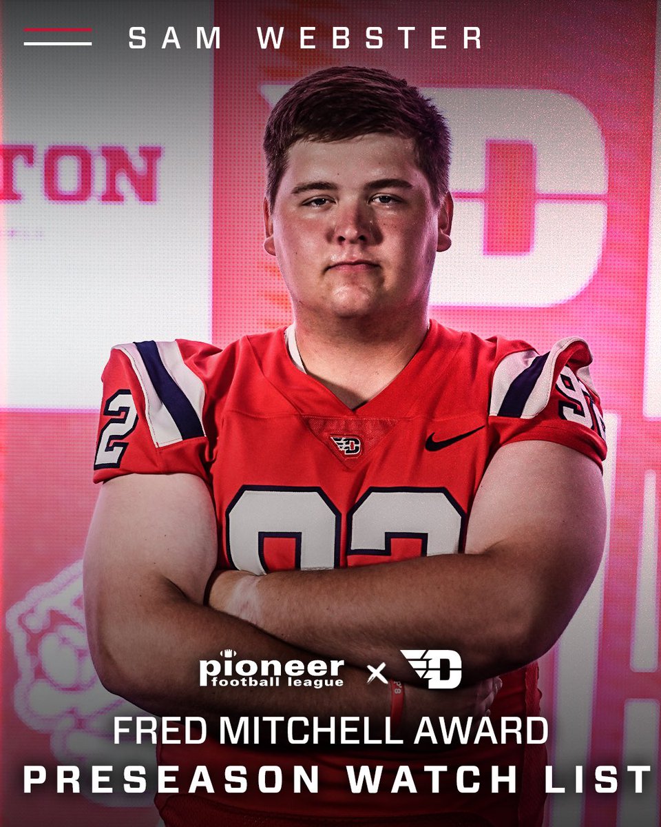 DaytonFootball's tweet photo. Congrats @samwebs9 ‼️

#FlyerFootball // #GoFlyers https://t.co/fnV6swYG2v