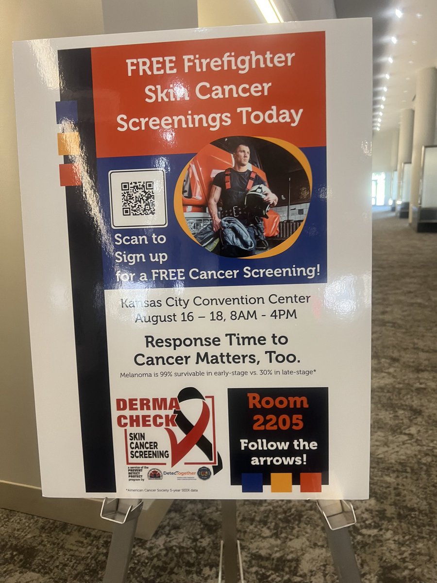 ToddJLeDuc's tweet photo. Practice what you preach #skincancerscreening #earlydetection @IAFC @IAFC_SHS @CrackylM @FireRescueIntl @ChiefRubin @FireChiefT @LifeScanSaves @DetecTogether @PIOMarkBrady @5AlarmTaskForce @Donnie_Hutch @floridaFFsafety @DermTimesNow @fireengineering @KCMOFireDept @Jefffire89 https://t.co/pxwMBNOhl2