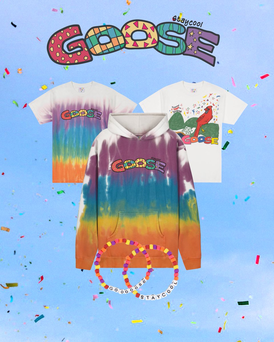 Staycool X <a href="/goosetheband/">Goose</a> Now Live 🎶📷 

Collab available for 1 week only!
staycoolnyc.com/collections/sh…