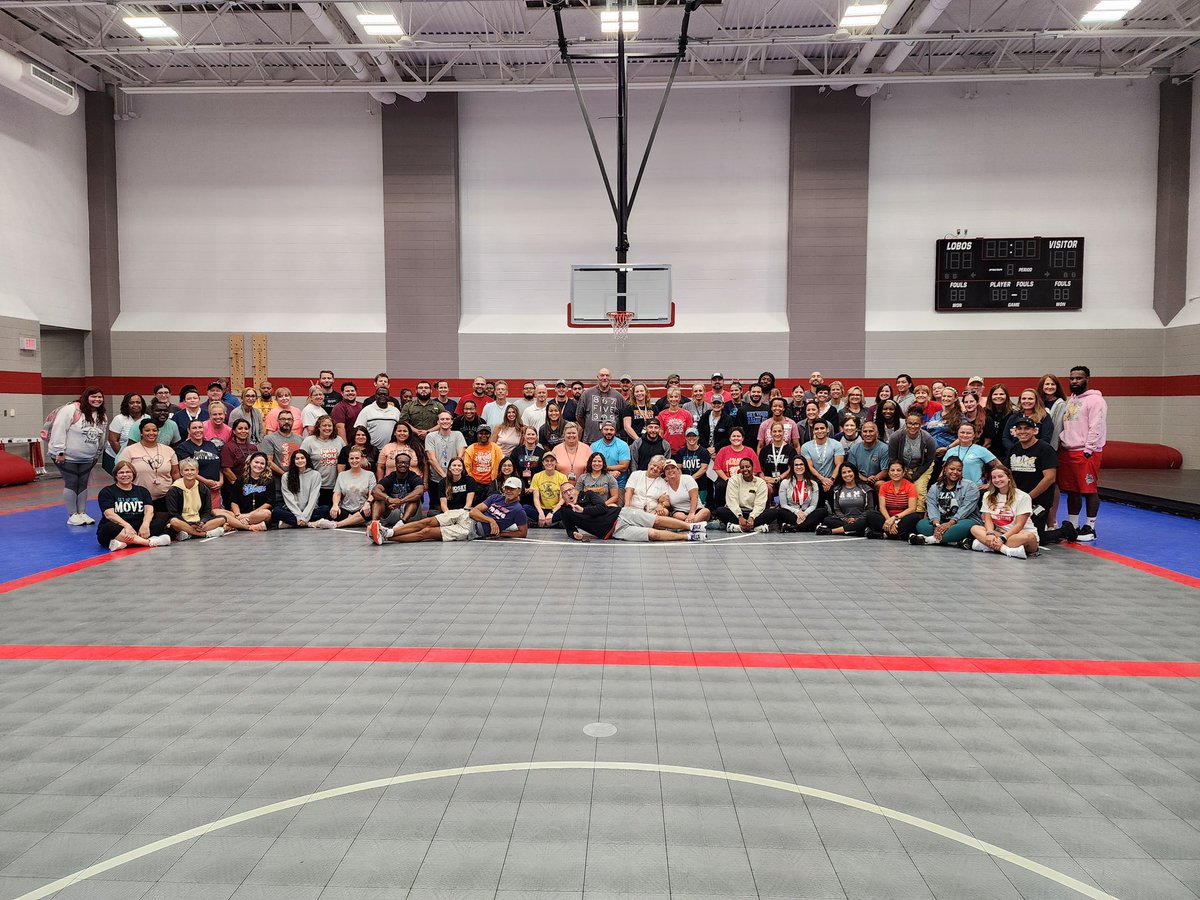 CFISD Elementary PE teachers are the most fun group to do PD with!!!!!