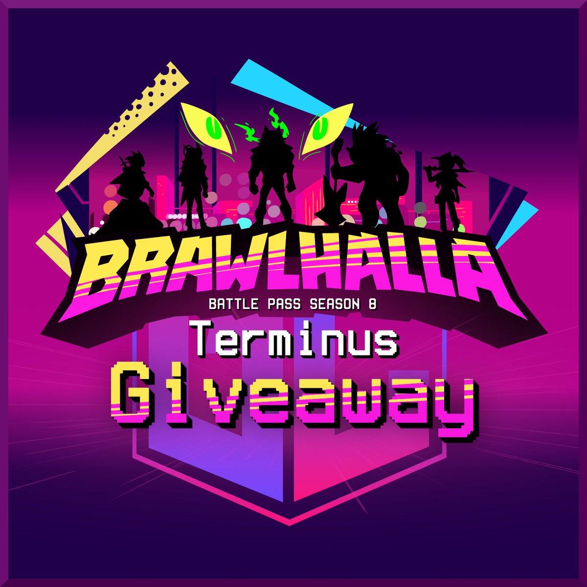 Terminus Battle Pass #Giveaway!

THREE winners will be picked on AUGUST 27 🗓️

To Join:
✅ Follow Us (<a href="/BrawllCodes/">Brawlhalla Codes</a>)
✅ Like and Retweet
✅ Tag a Friend

(Each 𝗱𝗶𝗳𝗳𝗲𝗿𝗲𝗻𝘁 tag reply counts as an entry, you can enter the giveaway multiple times)

Good luck everyone! 💜