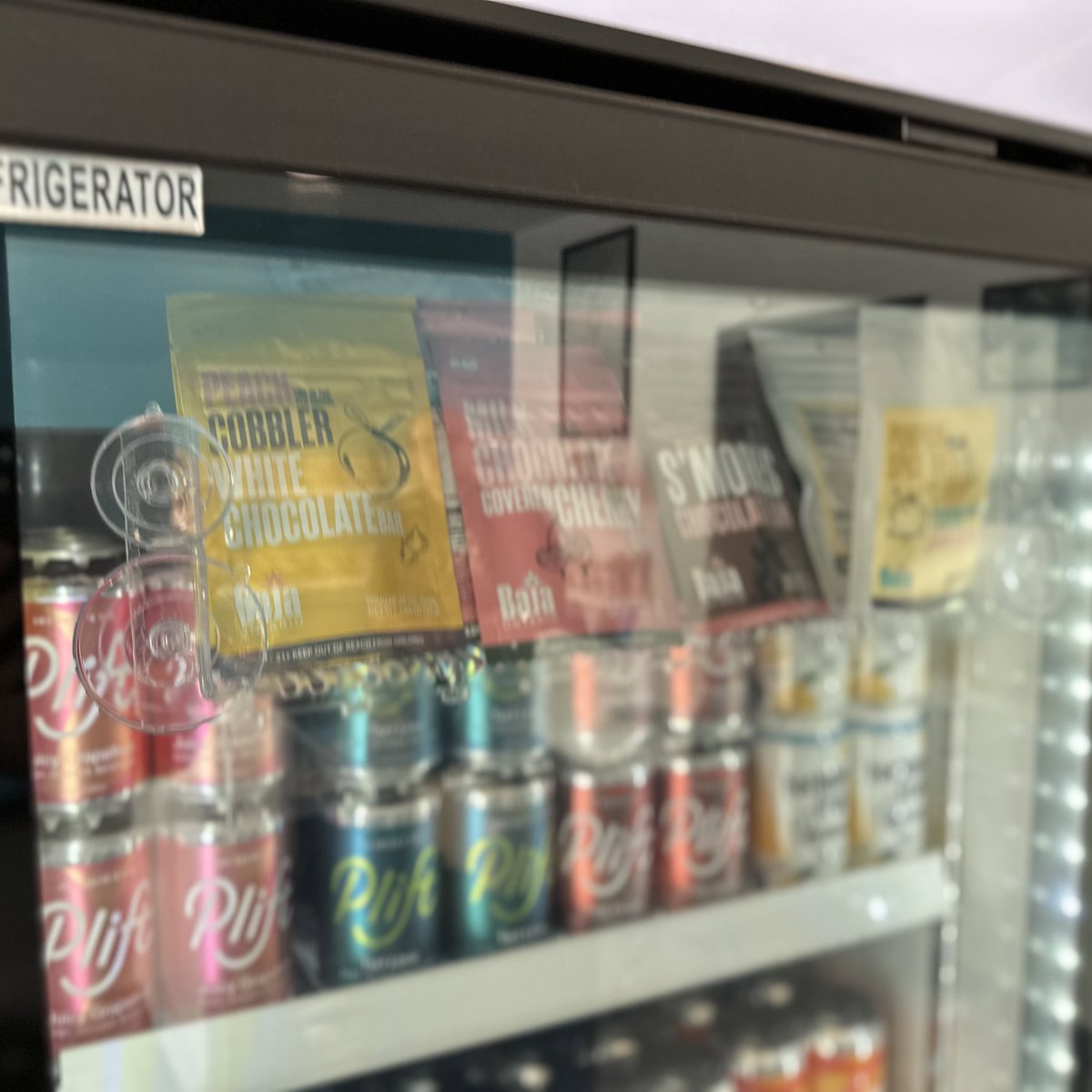 Our full lineup of edibles is now available at Nothing But Hemp in Chaska (chocolates are in the drink cooler, chilling)