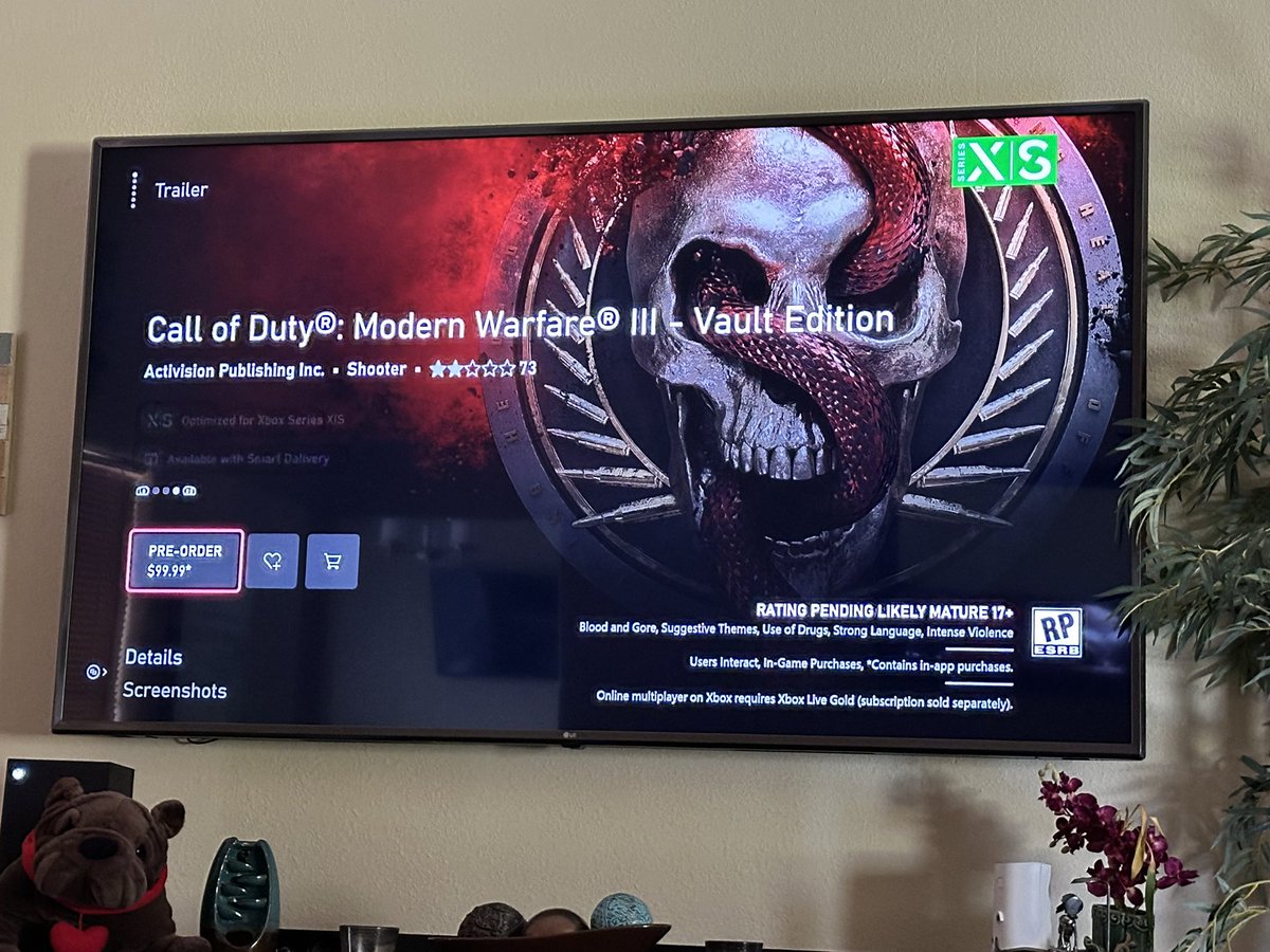 DaaChazz's tweet image. Let’s gooooo #MW3 #VaultEdition preorder ✅ #XboxSeriesX