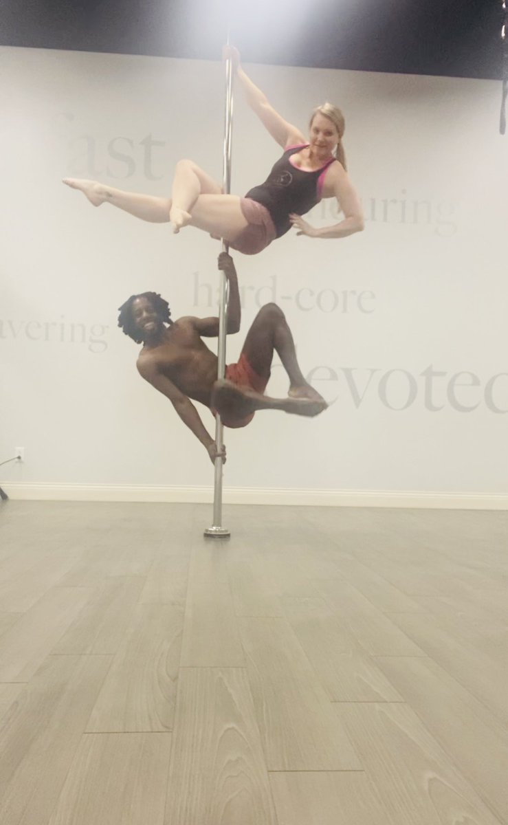 FWATPGH's tweet photo. A huge THANK YOU to @vertical.jones for a super fun training session yesterday. 💪  It was the highlight of a fantastic trip! 🙃 
#poledance #poledancing #polefitness #h2p #poledancer #downtownpitt #pgh #pghlocal #pdbeginner #pdintermediate #pdadvanced #fitness https://t.co/pk9tg0jNad
