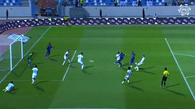 Cristian Tello ➡️ Mourad BatnaThis run and assist ⚡️#yallaRSL #RoshnSaudiLeague”