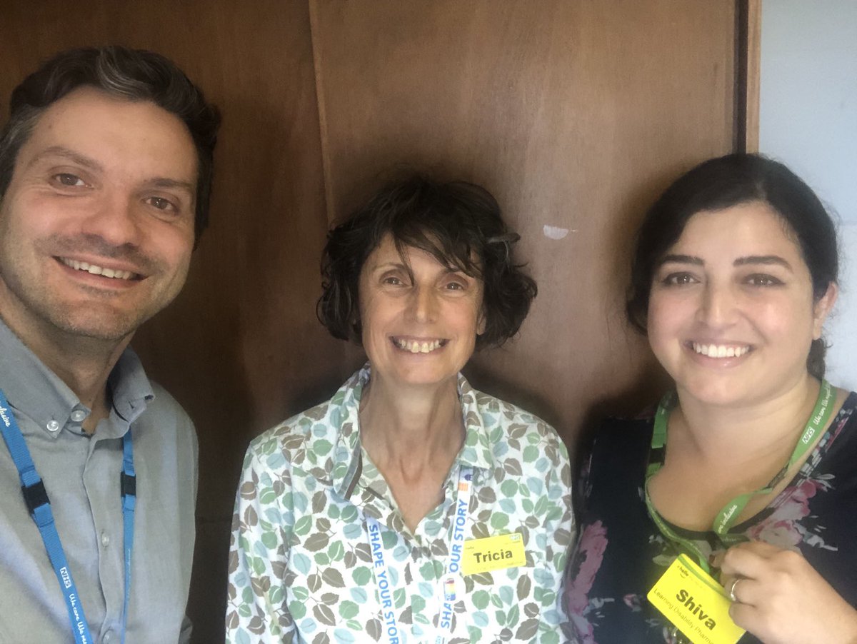 tricia handley (@triciahandley) on Twitter photo Catching up <a href="/NHS_ELFT/">East London NHS Foundation Trust (ELFT)</a> colleagues Shiva <a href="/SFouladiNashta/">Shiva Fouladi-Nashta</a> #LearningDisabilities pharmacist (great role!)and Tim consultant Learning Disability nurse…talking collaboration training …getting right people in room has such potential -exciting😁<a href="/NHSBartsHealth/">Barts Health</a> Catching up <a href="/NHS_ELFT/">East London NHS Foundation Trust (ELFT)</a> colleagues Shiva <a href="/SFouladiNashta/">Shiva Fouladi-Nashta</a> #LearningDisabilities pharmacist (great role!)and Tim consultant Learning Disability nurse…talking collaboration training …getting right people in room has such potential -exciting😁<a href="/NHSBartsHealth/">Barts Health</a>