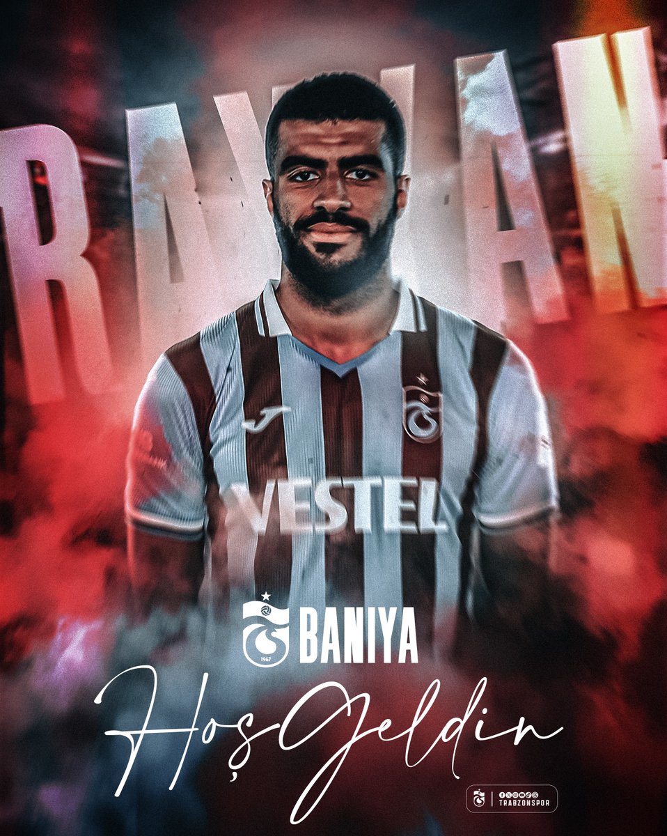 Trabzonspor's tweet photo. Hoş geldin Rayyan Baniya 🤝