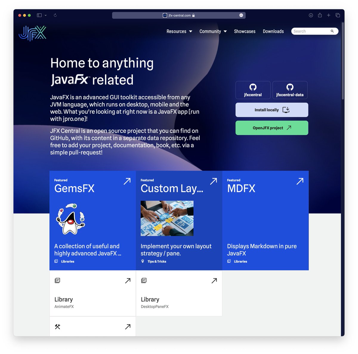Many of you have already noticed it, but here is the official announcement: the new version of
@JFXCentral is now online at jfx-central.com. You can also download the desktop version here: downloads.hydraulic.dev/jfxcentral2/do… #java #javafx #ui #ux <a href="/jpro_one/">JPro.one</a> <a href="/GluonHQ/">GluonHQ</a> <a href="/HydraulicDev/">Hydraulic</a>