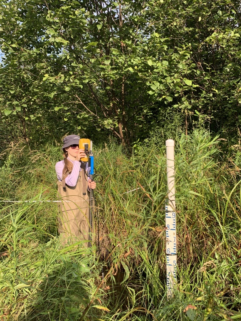 NexGoldMining's tweet photo. Our Environmental team is working on taking stream flow measurements at the Goliath Gold Project on Blackwater Creek to support the water levels measured by the hydrometric stations.
#Environmental #watermanagement #TML #GoliathGoldComplex https://t.co/GtATr5PfZX
