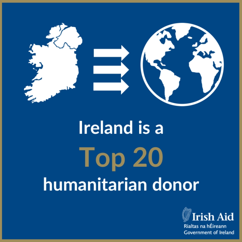 Irish_Aid's tweet photo. With 339 million people worldwide needing humanitarian assistance and protection in 2023, Ireland’s life-saving support is needed more than ever. 

Humanitarian aid saves and protects lives, alleviates suffering and maintains human dignity. 

#NoMatterWhat #WorldHumanitarianDay