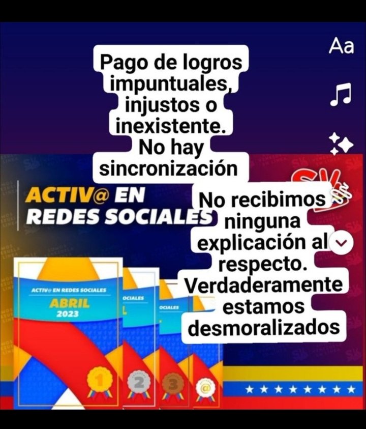 👉!NO POSTEO!👈

¡Pa' lante mi gente!

Quiero el Pago de mi

Logro🥇🥉🥈🏅😠