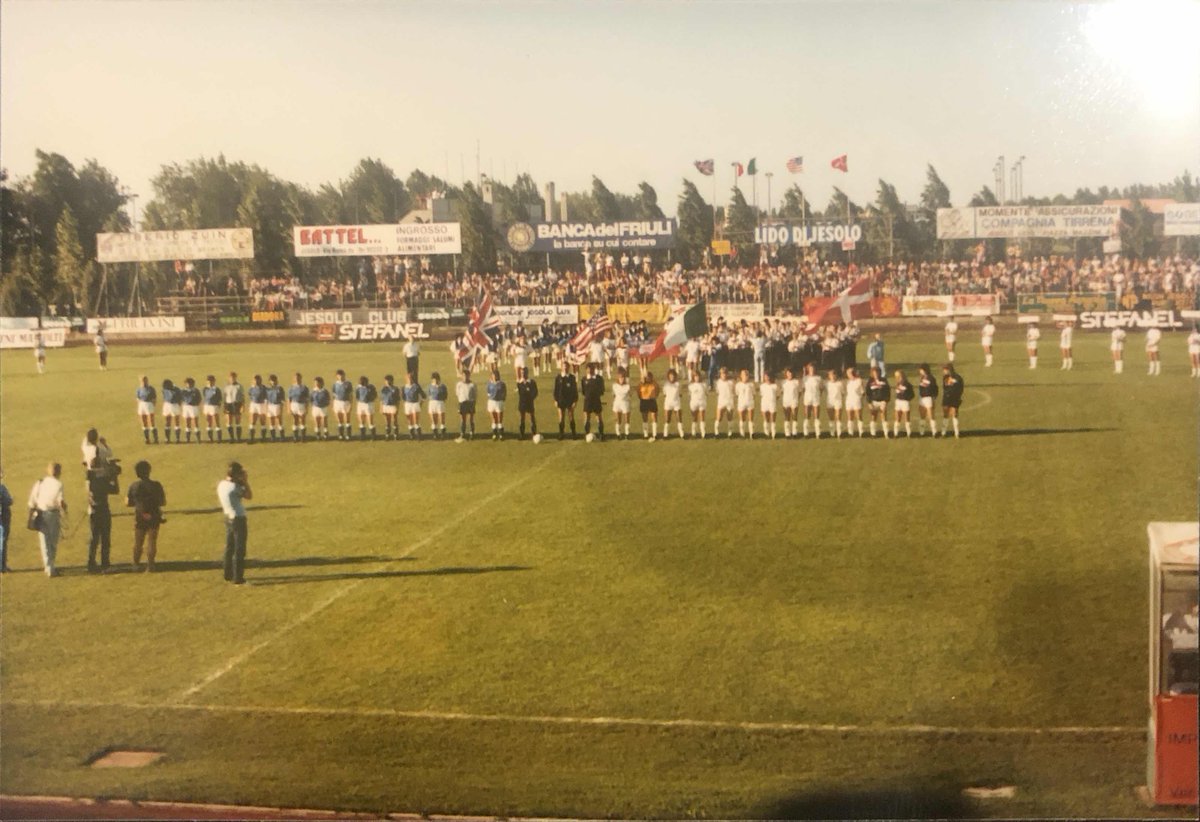 The beginning.

📆 #OTD in 1985: The #USWNT played it's first-ever match versus Italy in Jesolo, Italy.