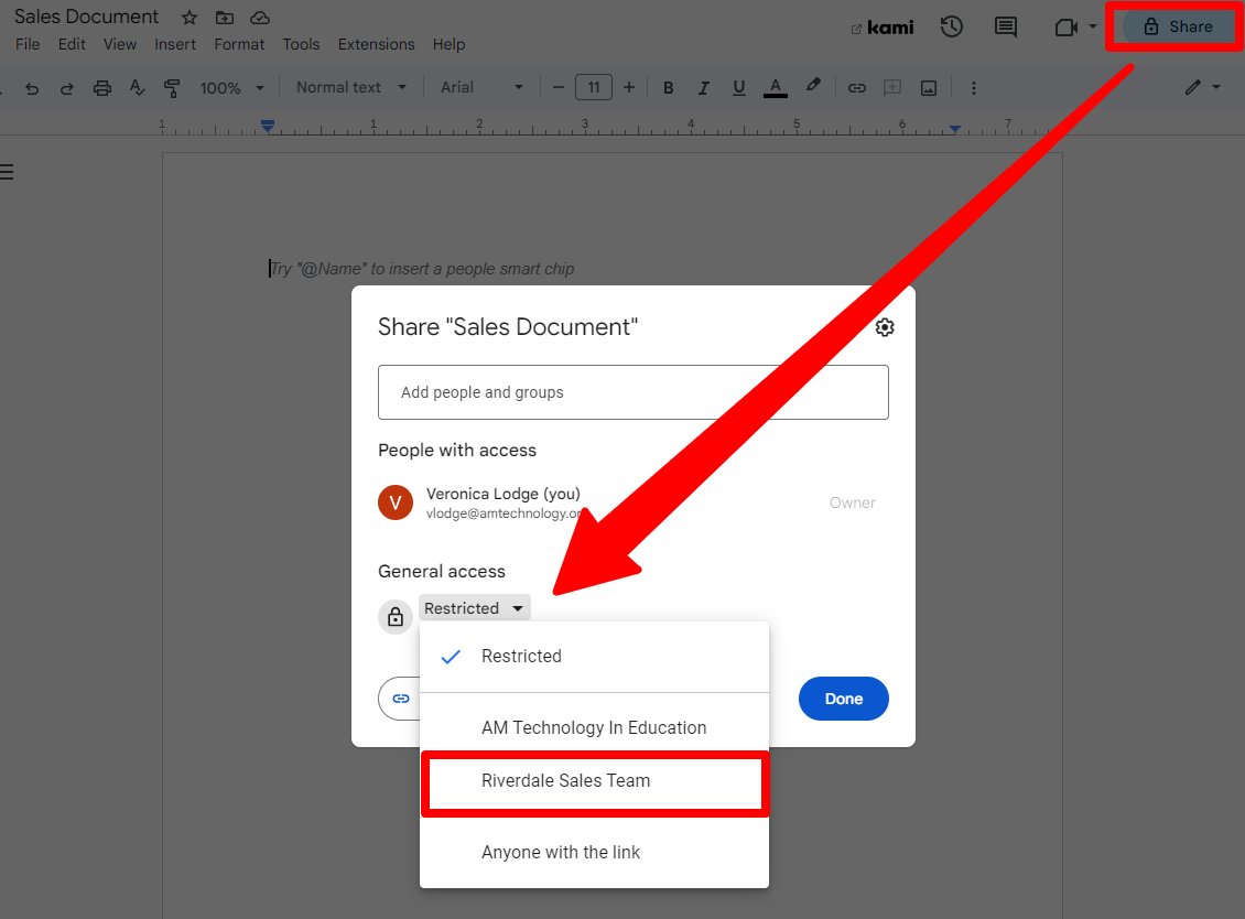 amollica's tweet image. Improve security and sharing accuracy with #targetaudience in #GoogleWorkspace - Quick tutorial - edtrekkers.blogspot.com/2023/08/target… #googleadmin