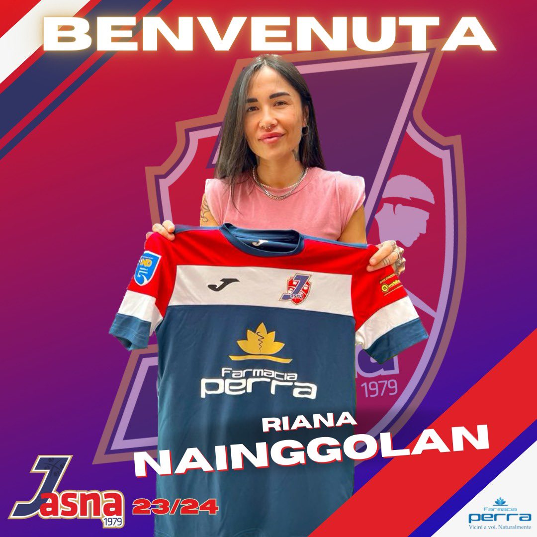 JasnaC5's tweet photo. Riana Nainggolan firma con la Jasna 🤝🔴🔵 https://t.co/fzBOIAO6ck