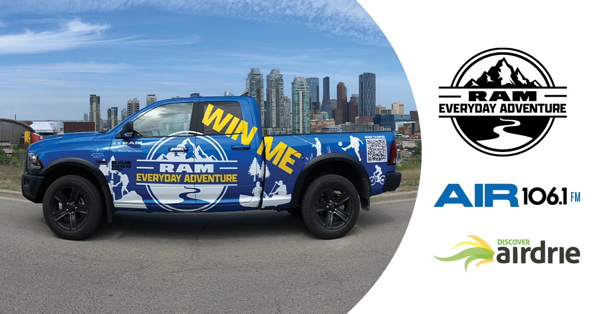 AIR1061FM's tweet photo. There have been incredible concerts in Alberta this summer! For your chance to win a new RAM 1500 Warlock or a Spruce Meadows experience tell us your all-time favourite concert? #RAMEverydayAdventure23 #Concert #HumbleBrag #PicturesProveIt #Ram #AlbertaRamTrucksDoConcerts https://t.co/OpskZZ9FoK