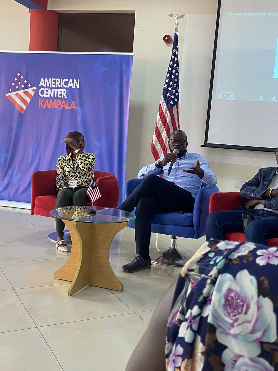 Eye opener from the panelist is that AI poses a great opportunity to reduce learning time. #americancenterkampala <a href="/usmissionuganda/">UsMissionUganda</a>