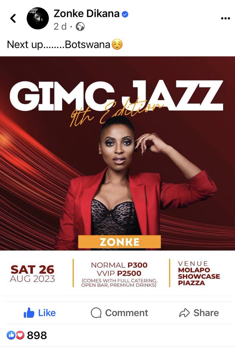 See you soon <a href="/ZonkeMusic/">ZONKE™️🇿🇦</a> . Get your ticksts and let’s celebrate this icon together #PitsoYaBotlhokwa