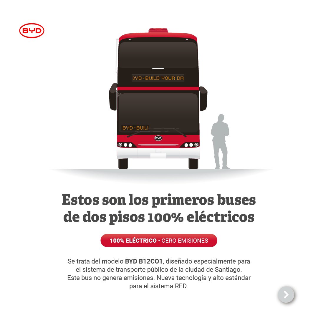 infografia's tweet photo. Primeros buses 100% eléctricos de dos pisos que formarán parte del sistema RED Movilidad.
Conoce todas las características de nuestro modelo BYD B12CO1, diseñado especialmente para el sistema de transporte público de la ciudad de Santiago. 🚌🌱🔌 #infografia #byd #dospisos https://t.co/FgwrmUrG6N