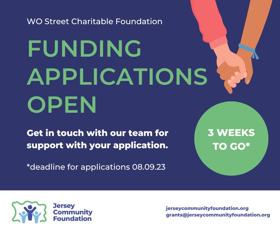 Applications OPEN for WO Street Fund! Do you run a charity, voluntary group or organisation that aims to advance education, tackle poverty, or support the elderly and those living a disability? Find out more and apply here: jerseycommunityfoundation.org/applying-for-f… APPLY by 8th September 2023.