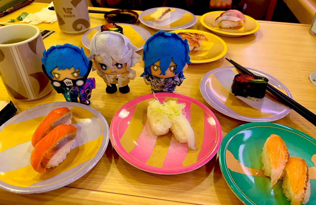 food fried egg egg (food) table blue hair food focus character doll  illustration images