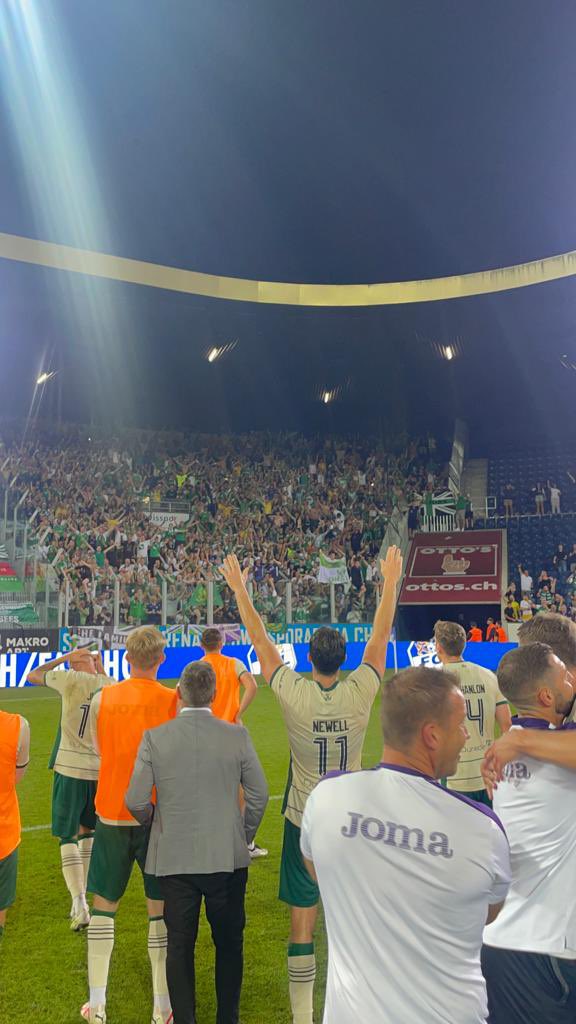 joe_newell93's tweet image. Special night for the Hibs 💚