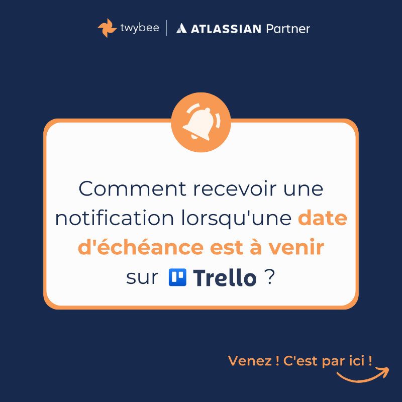 twybee's tweet photo. On est de retour avec un nouveau tuto @Trello 🔥

On vous explique les 3 étapes pour configurer la réception d'une notification lorsqu'une date d'échéance est à venir 🗓️

D’autres automatisations sont dispo ici 👉 https://t.co/52Ee0lbS47

#Atlassian #Trello