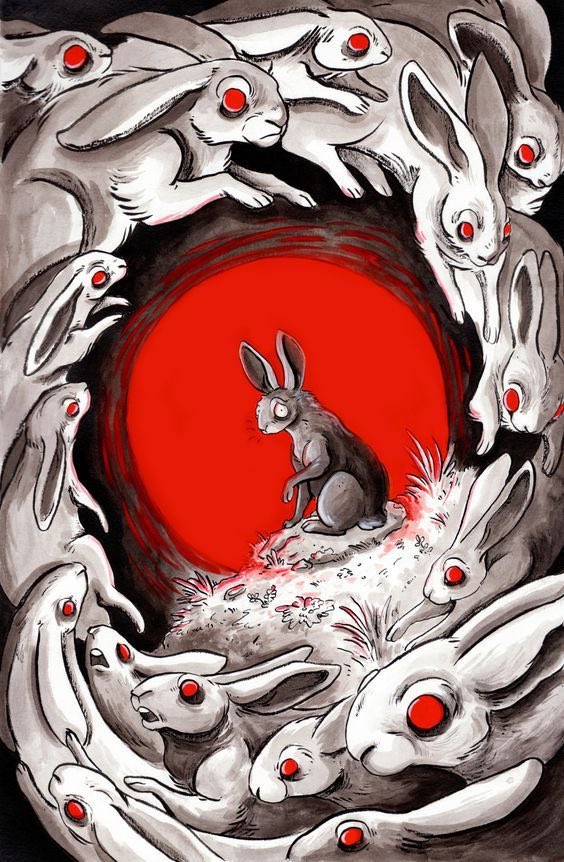 grey_badass's tweet photo. Going down a rabbit hole can be either fun or exhausting and affects us on a physiological level. It gives insight &amp;/or anxiety. Knowing the # of times this happens during mental &amp; physical relaxation is the 1st step to regaining the ability to sit in silence; meditate. https://t.co/4Sguumzuxn