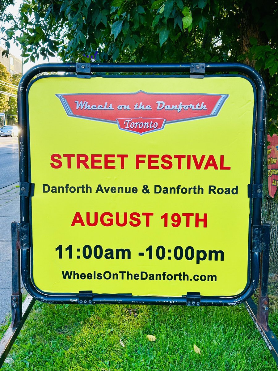 Wheels on the Danforth Street Festival
Come out and have some fun!
Visit our website: WheelsOnTheDanforth.com
#pizzatime #pizzalovers 
#oakridge #scarborough #toronto #reginospizza 
#danforth #danforthvillage #fun #car #carshow #gaming #music #foodieoftoronto 
#festival