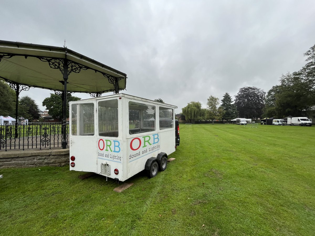 ORB_SL's tweet image. Getting ready for one of our favourite weekends of the year - Oswestry Balloon Carnival!
