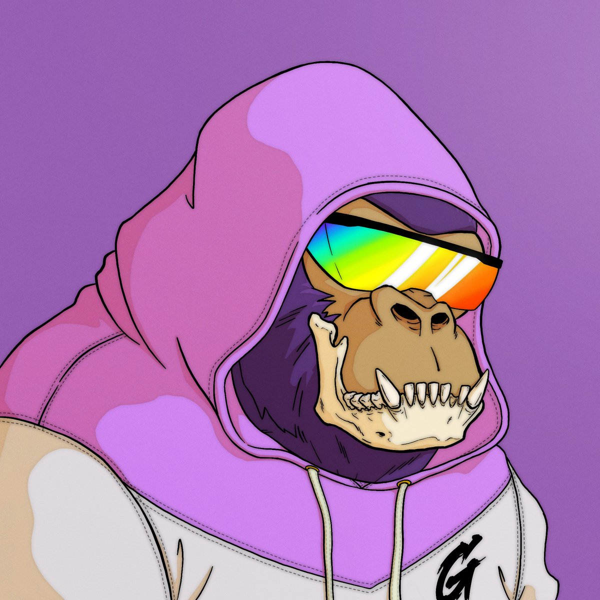 He's got too much swag I can't keep up

<a href="/CyberKongz/">CyberKongz</a> #Genkai on <a href="/Ronin_Network/">Ronin</a>