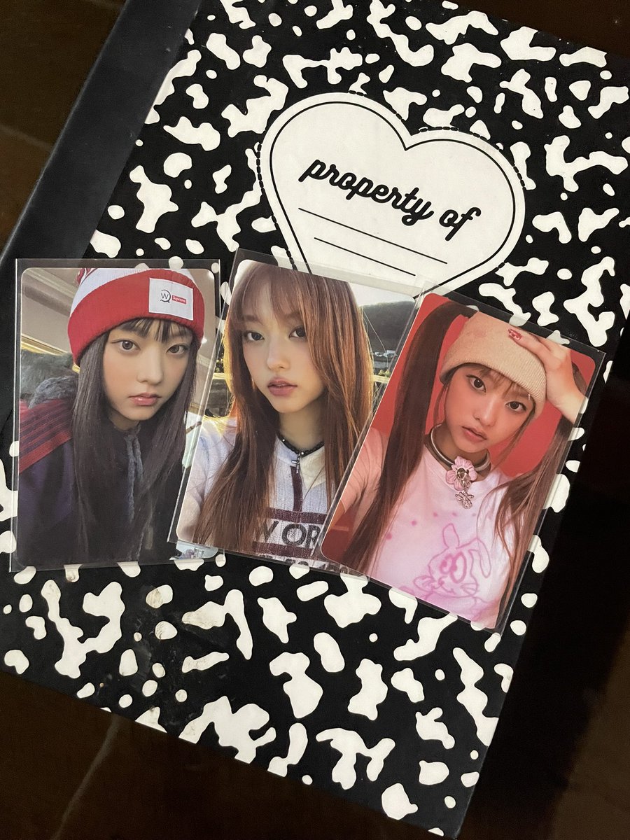 0227cartph's tweet photo. 🧺 wts lfb newjeans ph

haerin OMG message card pcs 

₱120 each (₱360 set) 
onhand &amp; in good condition
prio payo / gcash 

dm me or reply ‘mine + (which pc)’ 

# new jeans haerin omg album message cards hyein minji hanni danielle https://t.co/IB9llqS10o