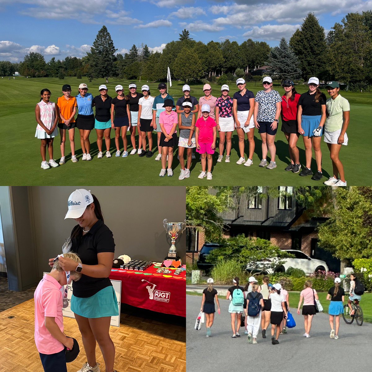 As mentioned by <a href="/Flagstick/">Flagstick.com Golf 🇨🇦⛳️</a> Monday was a record breaking day with 22 girls in the field <a href="/Carleton_Golf/">Carleton Golf Club</a> for the <a href="/BradFritsch/">Brad Fritsch</a> Jr Classic presented by <a href="/CondoLawNews/">Davidson Houle Allen LLP</a> 

More than golf, we had girls helping with awards &amp; than pool party to celebrate!

#friendships #morethanagame #pjgt