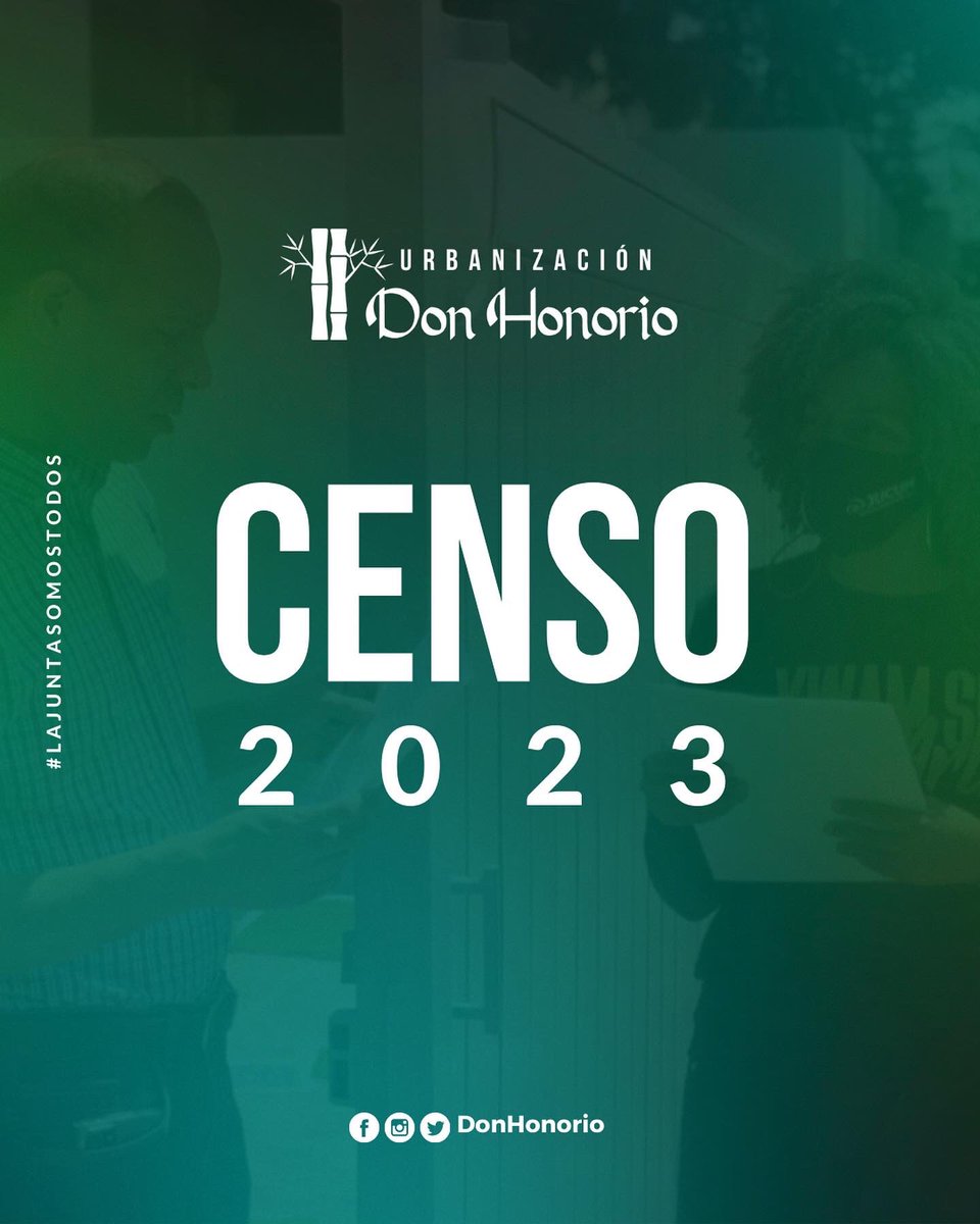 donhonorio1's tweet photo. ⚠️CENSO 2023 ⚠️estaremos pasando por tu casa o edificio este sábado 19 y domingo 20 de agosto 2023 a partir de las 8:30 am.

Estaremos enviando el formulario para quienes lo puedan imprimir, también contamos con código QR para mayor facilidad. #lajuntasomostodos https://t.co/8wavvkUCbq