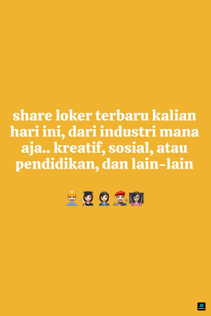 WORK tweet media