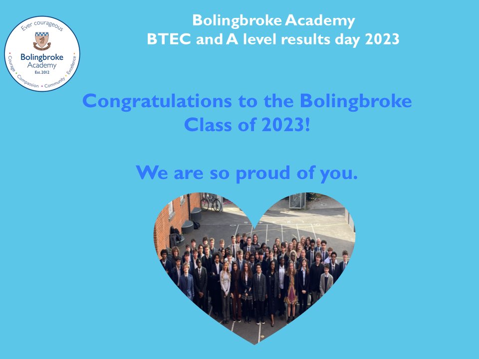 Well done to all our students who received their A level and BTEC results yesterday! We are so proud of you #alevelresults2023 #evercourageous <a href="/ArkSchools/">Ark Schools & Ventures</a>