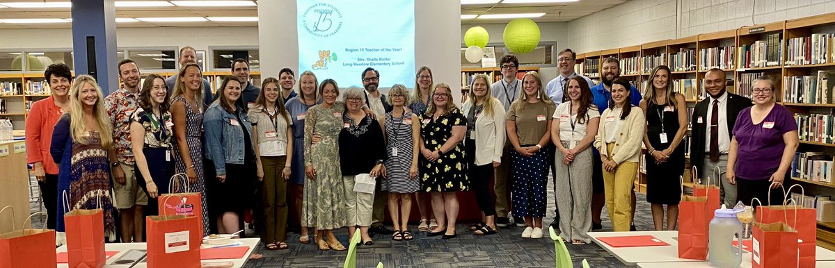 Welcoming the new Region 15 Teachers with inspiring words from Long Meadow’s own Mrs. Sheila Burke, the Region 15 Teacher of the Year! #TOY