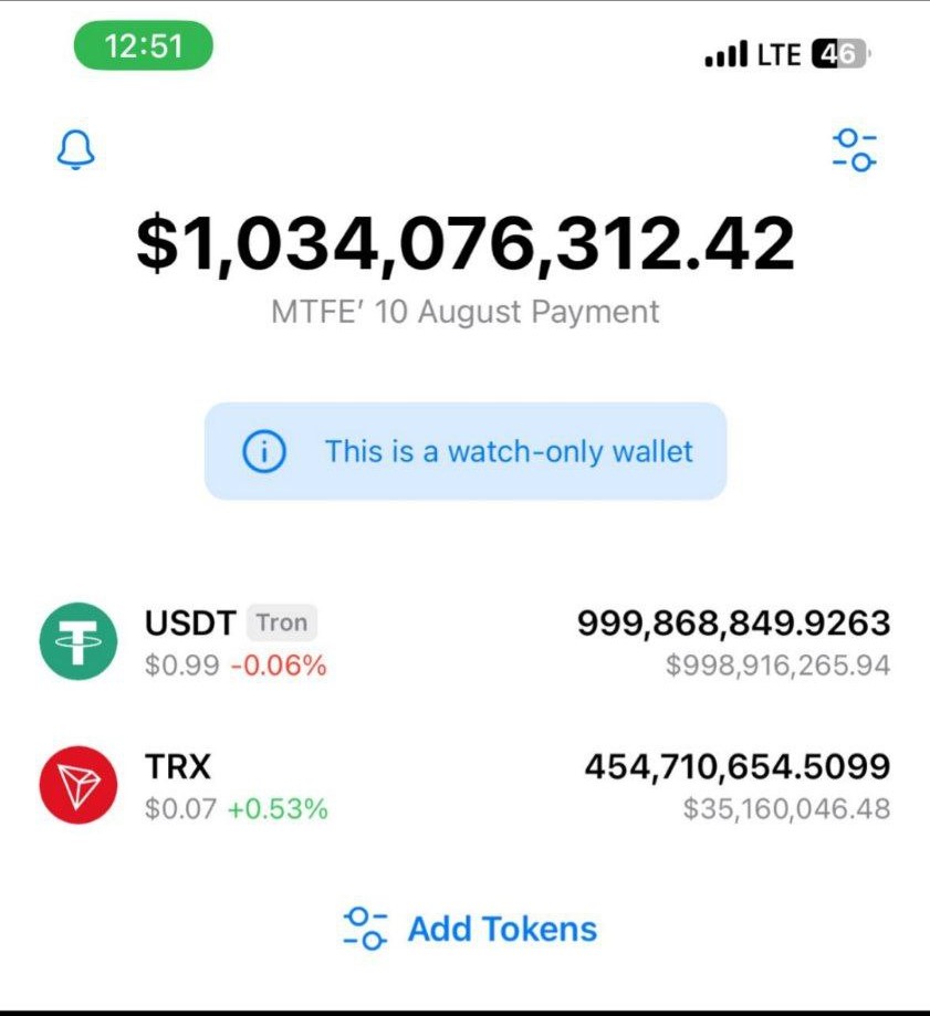 SaadhJawwadh's tweet photo. As @ReadMeSriLanka already pointed out MTFE has ceased operations and run away with over $1 Billion USDT of investor money.
#Crypto_Scam https://t.co/bCETxQbwQv