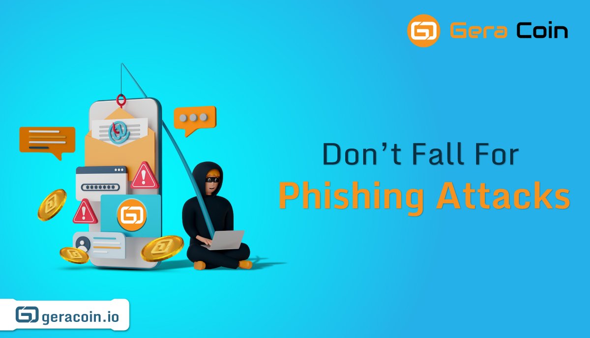 GeraCoin's tweet image. Don't trust unknown sources for #GeraCoin information, including campaigns, airdrops, and giveaways. We only use our official channel for announcements. Follow us for project updates. 

Visit us at👉geracoin.io 

#GERA #Crypto #Cryptocurrency #Cryptopayment