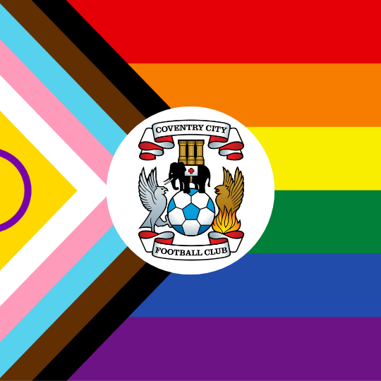 Proud Sky Blues (@proudskyblues) on Twitter photo ⚽️🏳️🌈 | REINTRODUCING: Proud Sky Blues (The Coventry City FC #LGBTQ+ Supporters Club)
We are very excited to reintroduce ourselves as the Proud Sky Blues, the <a href="/Coventry_City/">Coventry City</a> FC LGBTQ+ Supporters Club!
<a href="/FvHtweets/">FootballvHomophobia</a> <a href="/PrideinFootball/">Pride in Football 🏳️🌈⚽️</a>
(1/7)
#ProudSkyBlues #PUSB #FootballPride ⚽️🏳️🌈 | REINTRODUCING: Proud Sky Blues (The Coventry City FC #LGBTQ+ Supporters Club)
We are very excited to reintroduce ourselves as the Proud Sky Blues, the <a href="/Coventry_City/">Coventry City</a> FC LGBTQ+ Supporters Club!
<a href="/FvHtweets/">FootballvHomophobia</a> <a href="/PrideinFootball/">Pride in Football 🏳️🌈⚽️</a>
(1/7)
#ProudSkyBlues #PUSB #FootballPride