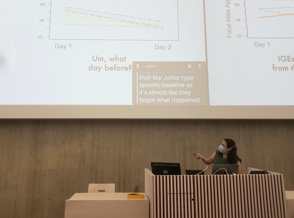 Behaviour 2023 (@2023behaviour) on Twitter photo Amazing talk by plenary speaker <a href="/julia_saltz/">Julia Saltz</a> on the genetics of the social life of flies 🪰 #Behaviour2023 Amazing talk by plenary speaker <a href="/julia_saltz/">Julia Saltz</a> on the genetics of the social life of flies 🪰 #Behaviour2023