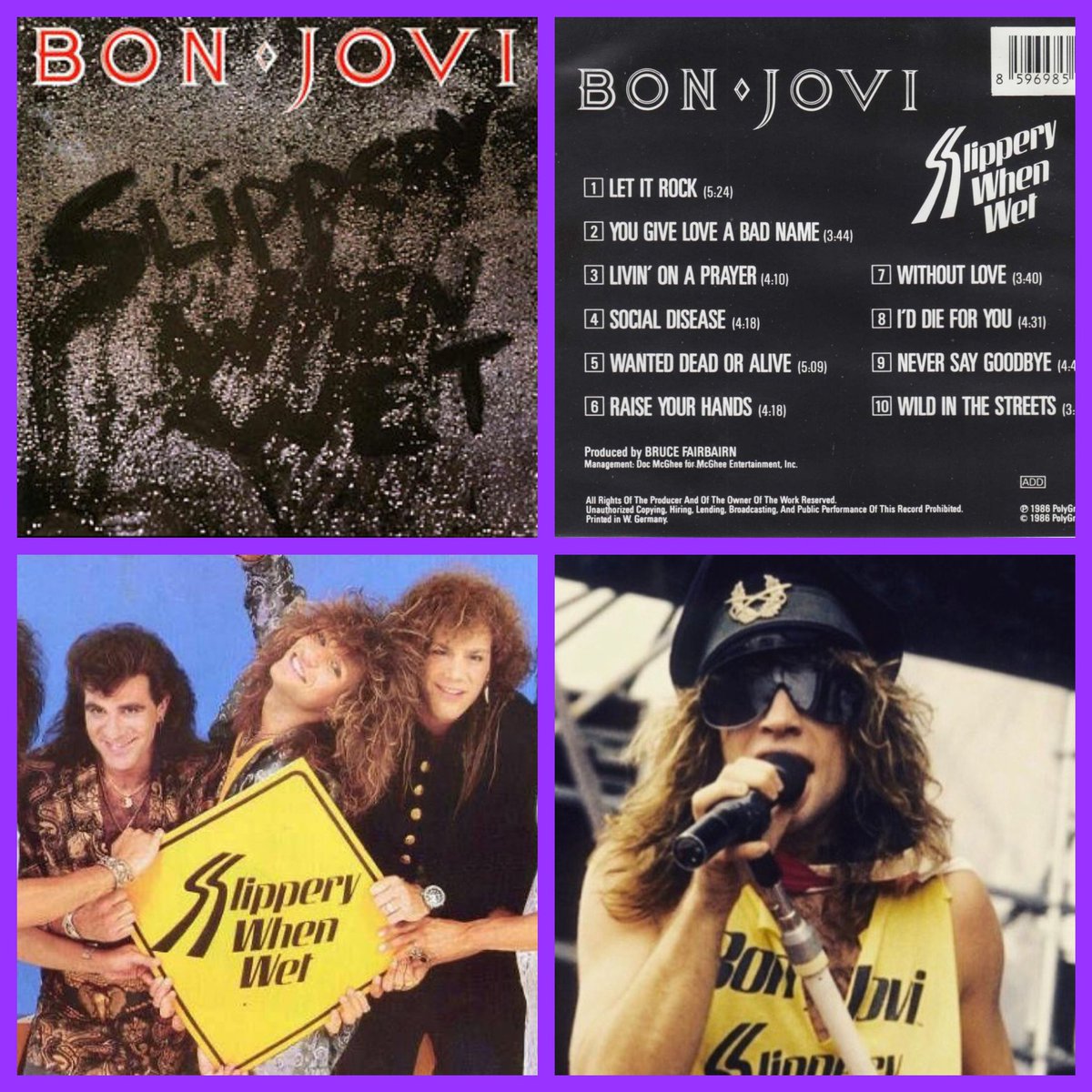 Hace exactamente 37 años, fue el lanzamiento del icónico álbum 'Slippery When Wet' de Bon Jovi💥🔥

#slipperywhenwet #bonjovi #jonbonjovi #slippery #bonjovifans #bonjoviconcert #bonjovitour #newjersey #bonjoviforever #richiesambora #jbjsoulfoundation #jonbonjovifans