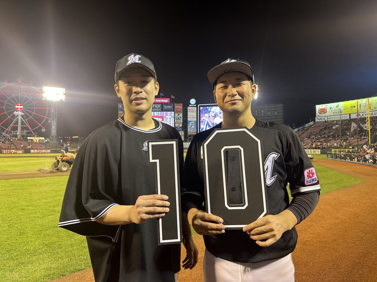 初の二桁勝利に加え、奪三振数もトップとなった #種市篤暉 投手
