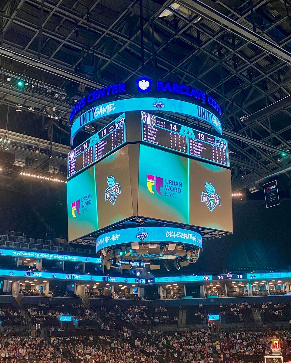 urbanwordnyc's tweet photo. Let’s take a closer look at an excerpt of a poem our 2023 NYC Youth Poet Laureate Stephanie Pacheco performed in front of thousands of attendees at last week’s New York Liberty vs Chicago Sky basketball game. We’re still in awe. 🗽#poertryislit https://t.co/5CSy6dIIqO
