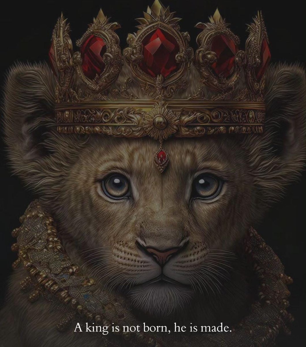 Lets_doitb4ucan's tweet image. #King #made #notborn