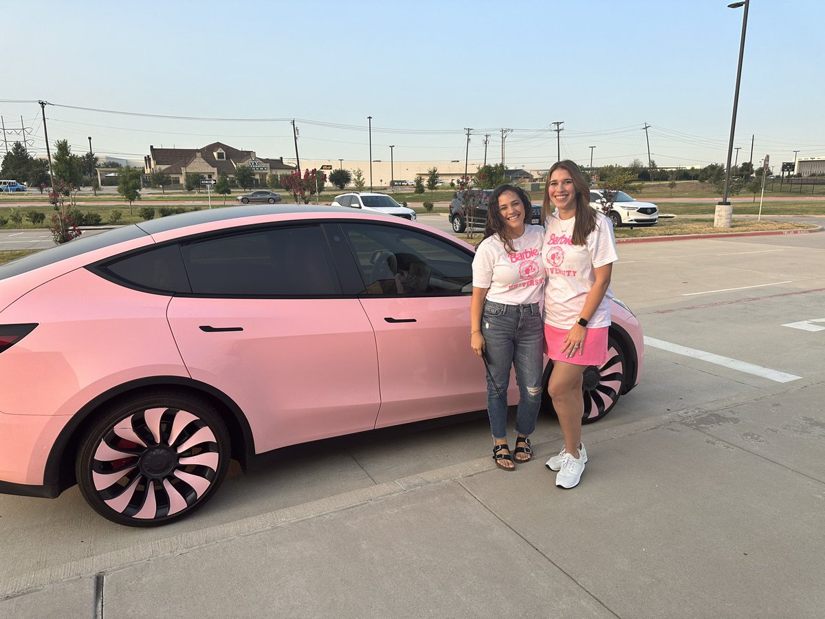 drbalarin's tweet image. When the Barbie car shows up at West! #westfam